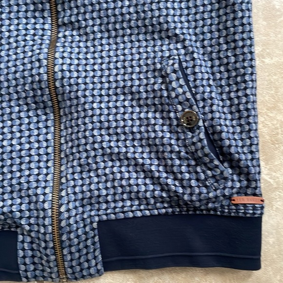 Ted Baker reversible 💯 cotton bomber small - Picture 7 of 14